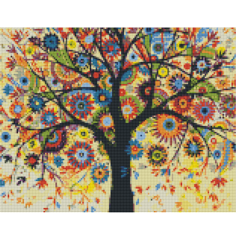 Kit Diamond Painting s/b 35x45 Árbol de la vida 2 | WD1620 Main Image